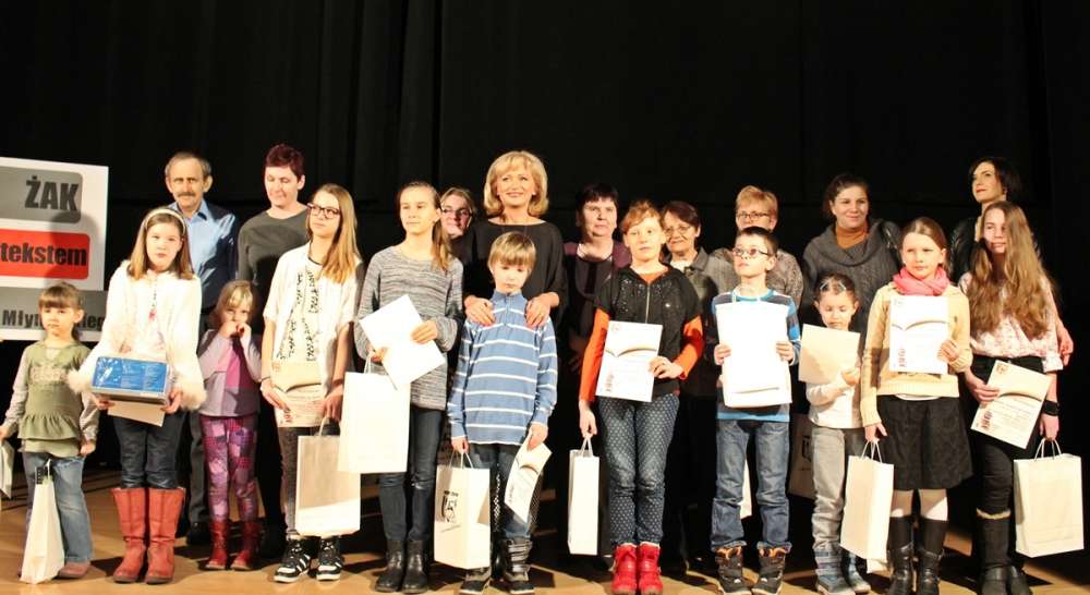 Katarzyna Żak nagrodziła czytelników roku 2014