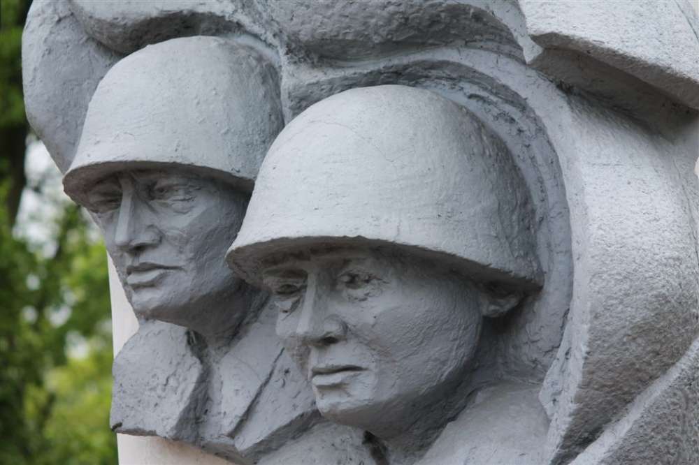 Zakończenie wojny. Obchody 69. rocznicy na Cmentarzu Wojenny w Złotowie, 9 maja 2014 roku