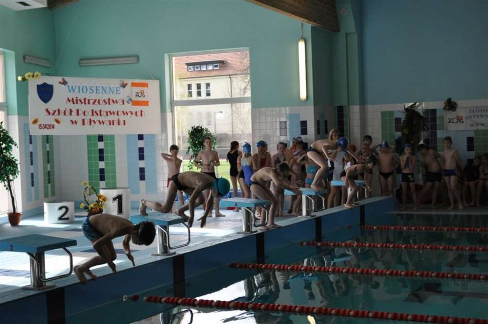 Wiosenne Mistrzostwa Szkół Podstawowych w Pływaniu