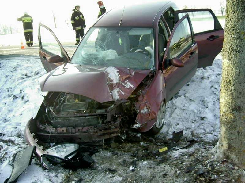 Na trasie Krajenka - Klukowo doszło do zderzenia Volkswagena z Fordem