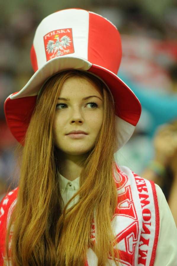 Mecz Polska - Czarnogóra podczas mundialu