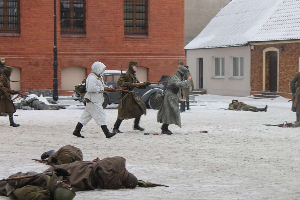 Inscenizacja historyczna z okazji 68 rocznicy powrotu Ziemi Złotowskiej do Macierzy