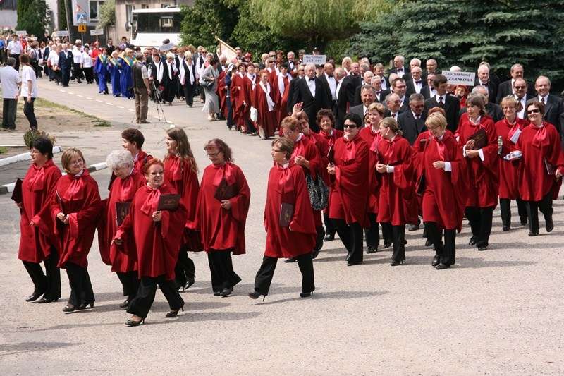 Święto Pieśni i Jubileusz 5-lecia chóru Gromada w Starej Wiśniewce