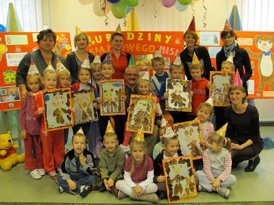 Urodziny książkowego misia - Miejska Biblioteka Publiczna w Złotowie