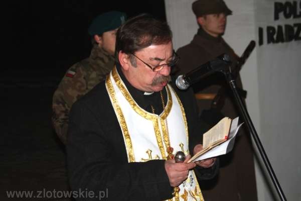 Odsłonięcie krzyży