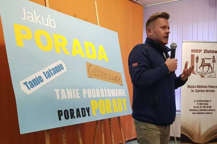 Spotkanie Autorskie z Jakubem Poradą w Złotowie [WIDEO]