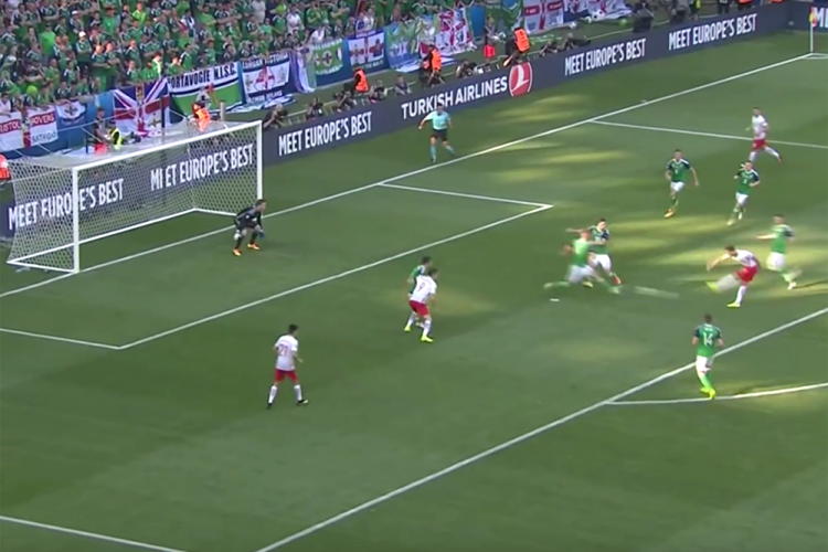 [WIDEO] Skrót wczorajszego meczu Polska - Irlandia Północna