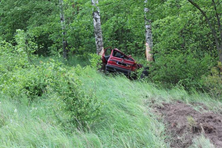 [WIDEO] Wypadek na trasie Święta-Kleszczyna