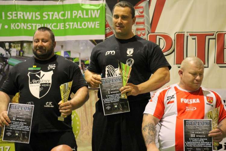 Zawody w wyciskaniu sztangi o Puchar Burmistrza Jastrowia