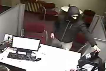 [WIDEO] Napad na bank. Nagranie monitoringu.