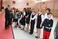 Wręczenie nagród Burmistrza dla uczniów szkół podstawowych i gimnazjów ze Złotowa