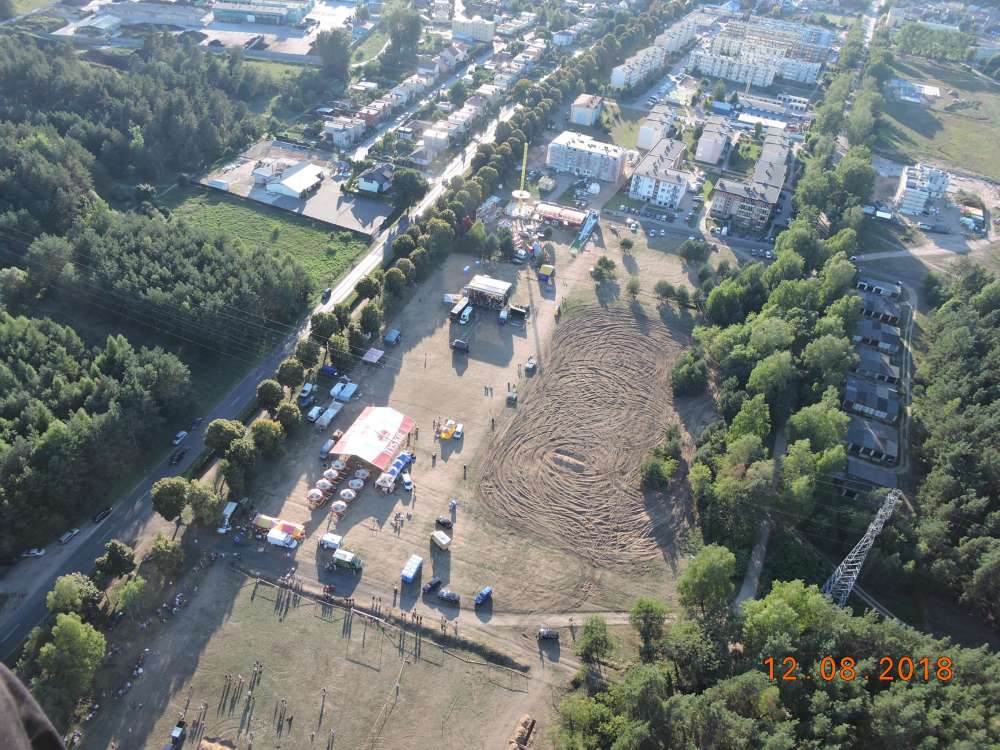 Lot balonem nad Jastrowiem