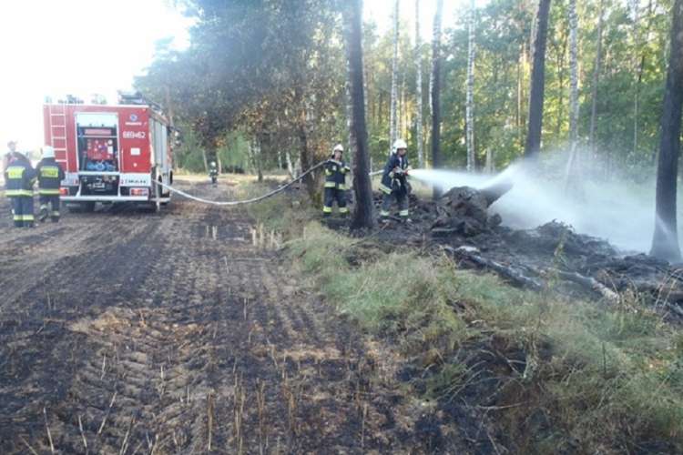 Kolejny pożar w czasie prac polowych