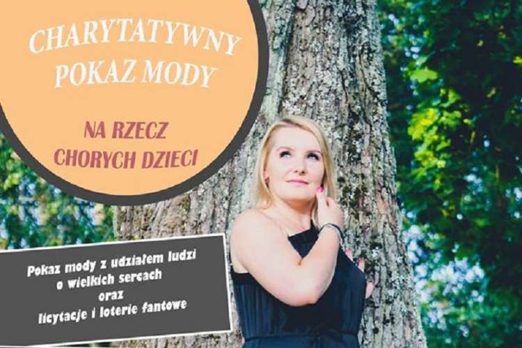 Charytatywny pokaz mody w CWK Zacisze w Złotowie