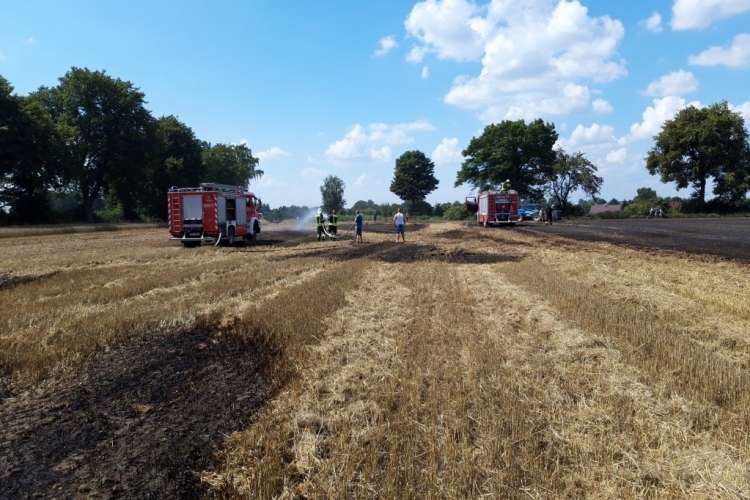 Gmina Okonek w ogniu - dwa pożary jednego dnia