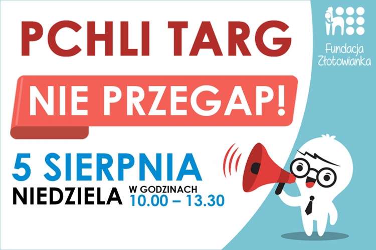 Zapraszamy na pchli targ 5 sierpnia