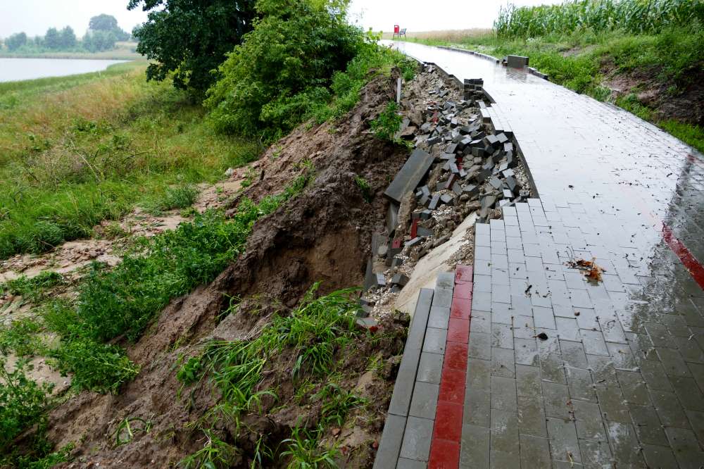 Zakrzewska promenada nieczynna