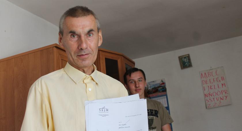 Stanisław Witczak z Jastrowia chce być bezdomny