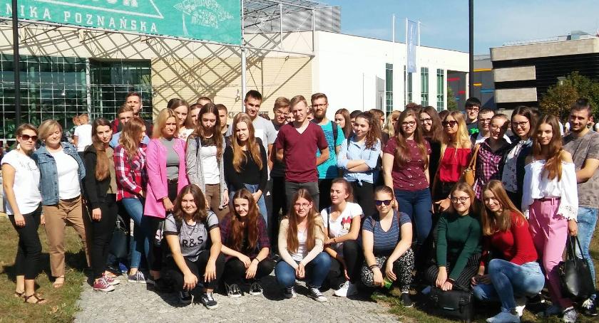 Uczniowie Ekonoma z wizytą  na Politechnice Poznańskiej 