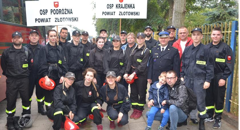 OSP Krajenka i OSP Podróżna reprezentowały powiat złotowski