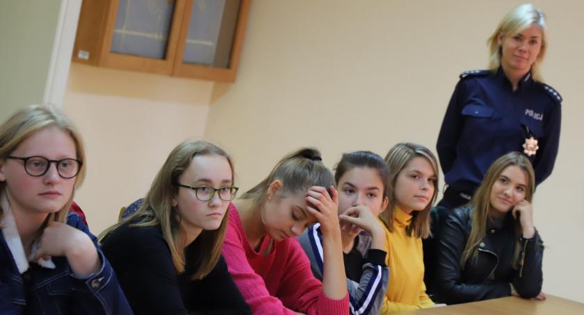 Spotkanie kandydatów do służby w Policji