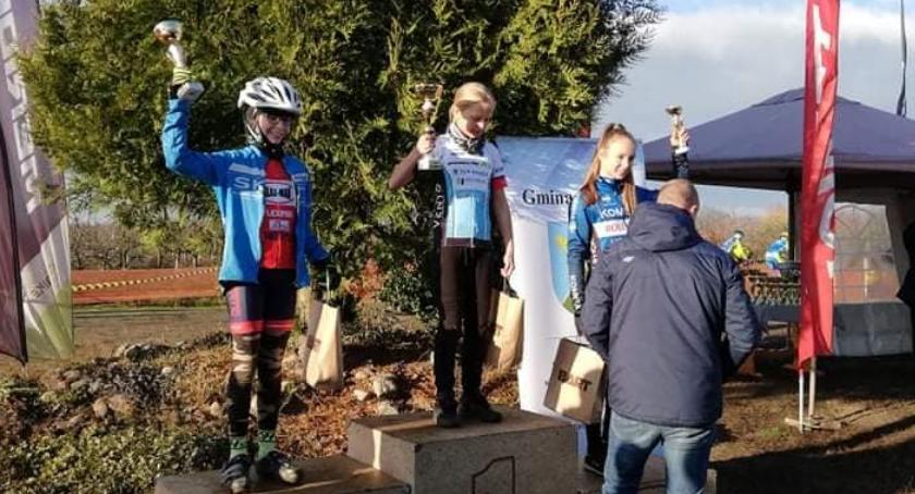 Nadia Macios na podium