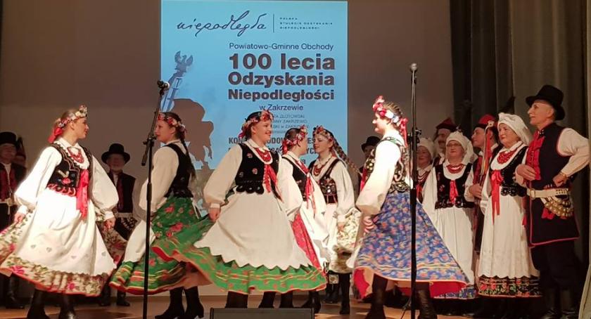 Patriotyczny koncert w Domu Polskim w Zakrzewie
