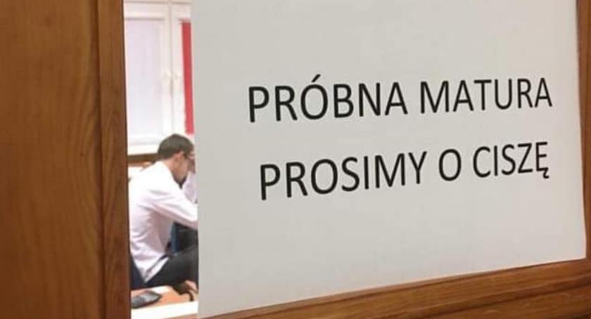 Próbna matura w złotowskim CKZiU