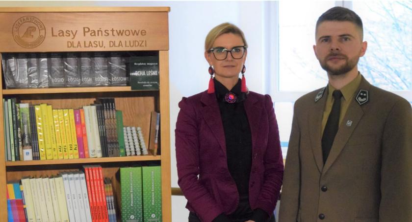 „Leśny Regał” w Miejskiej Bibliotece Publicznej w Złotowie