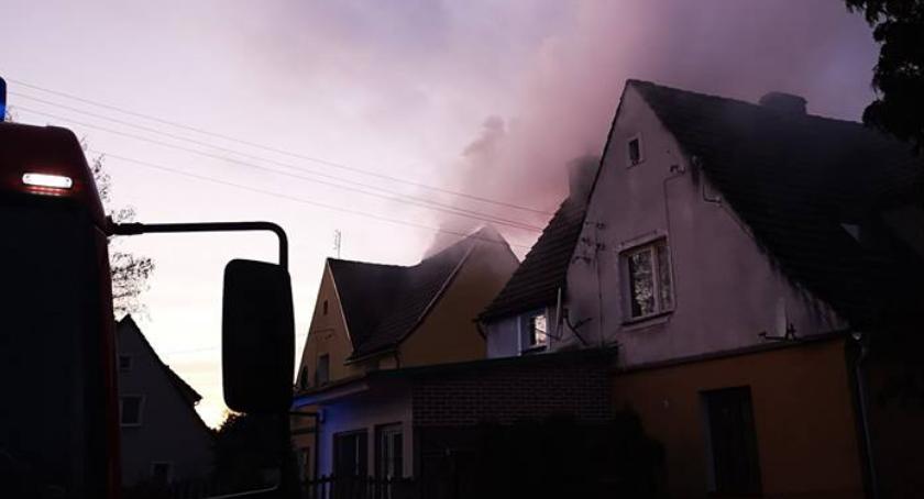 Pożar przewodu kominowego w Jastrowiu