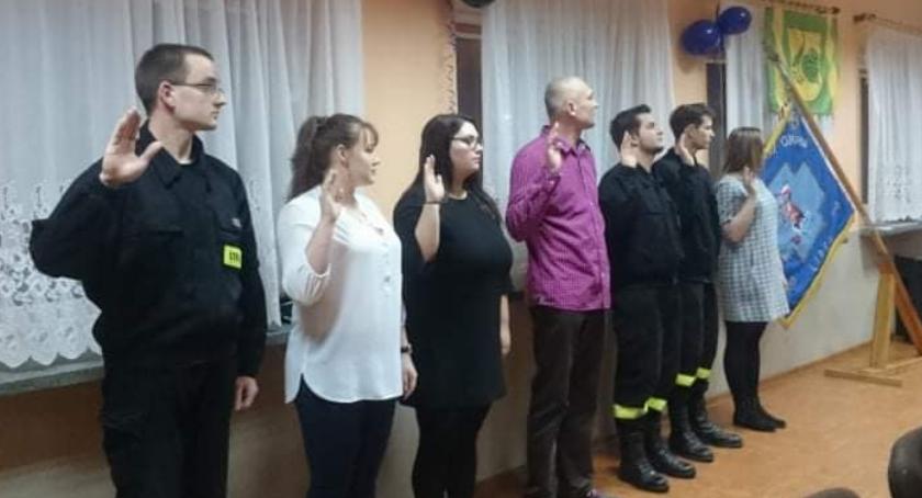 Siedmiu nowych członków w OSP Lipka