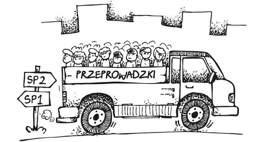 Rodzice protestują przeciwko przenoszeniu dzieci