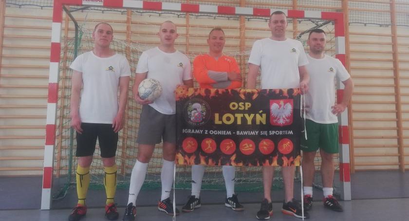 Powiatowy turniej piłki halowej strażaków