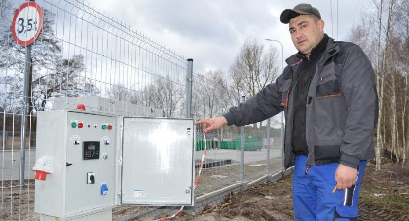 Punkt Selektywnej Zbiórki Odpadów Komunalnych gotowy do pracy