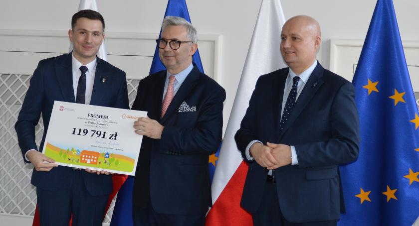Zakrzewo z promesą od wiceministra 