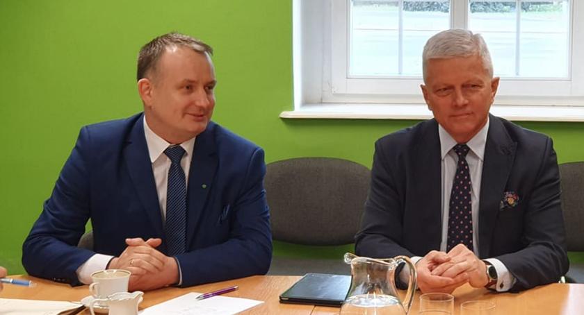 Europoseł Andrzej Grzyb z wizytą w Złotowie