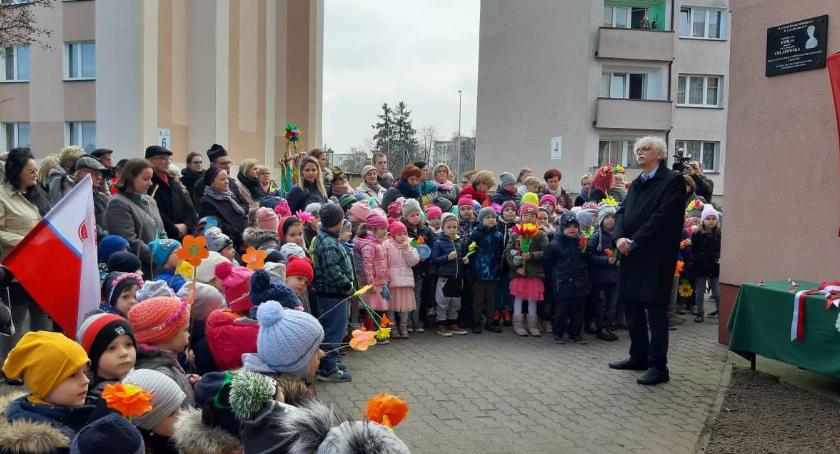 Odsłonięcie i poświęcenie tablicy podporucznik Emilii Chłapowskiej