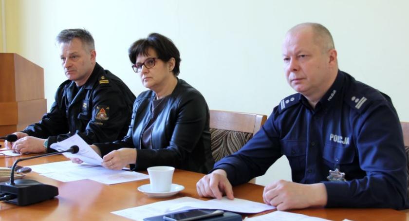 Pierwsze posiedzenie Powiatowego Zespołu Zarządzania Kryzysowego w Złotowie w 2019 roku