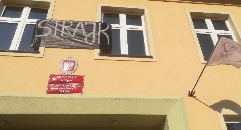 Lipka strajkuje, ale i pracuje