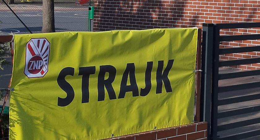 Strajk! Nauczyciele w Złotowie protestują