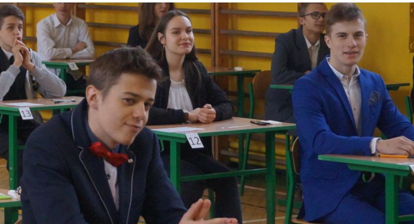 Egzamin gimnazjalny w Lipce