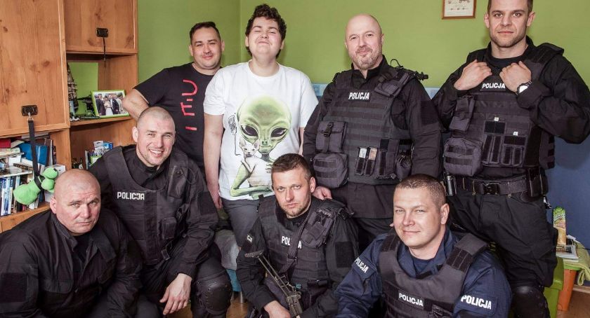Policjanci z wizytą u Jakuba