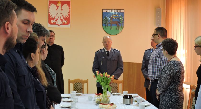 Wielkanocne spotkanie w Komendzie Powiatowej Policji w Złotowie