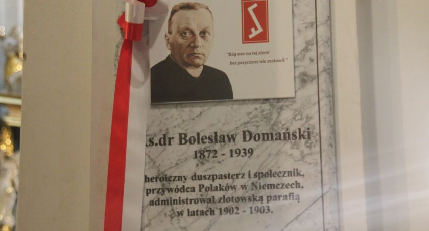 Tablica upamiętniająca Księdza Patrona uroczyście odsłonięta