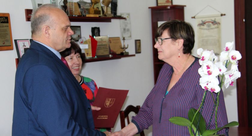35-lecie pracy Wiesławy Skowrońskiej