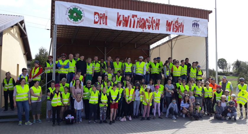 Dni Kwitnących Wiśni w Starej Wiśniewce - rajd rowerowy