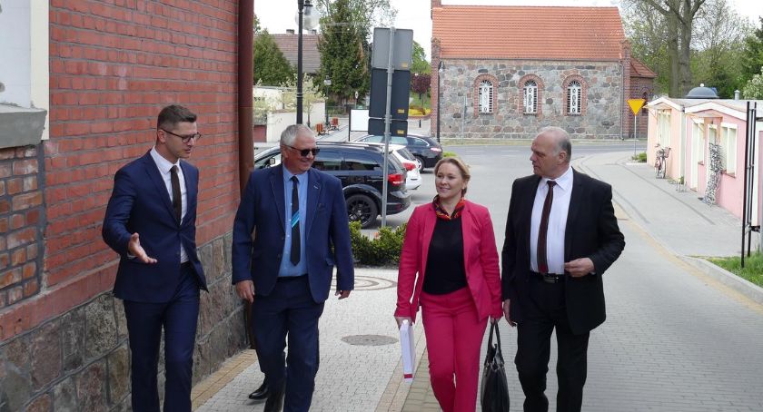 Wizyta wiceminister w Lipce i Wielkim Buczku 
