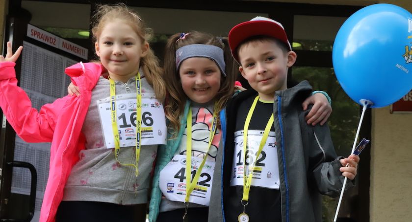 Bieg Zawilca 2019 - start najmłodszych