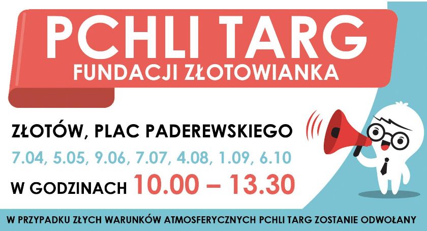 Zapraszamy na Pchli Targ z Fundacją Złotowianka