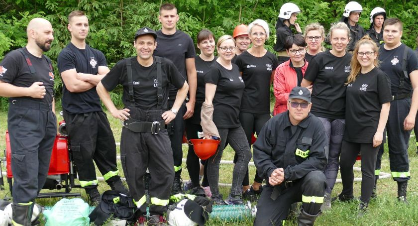 Gminne Zawody Sportowo - Pożarnicze w Łąkiem